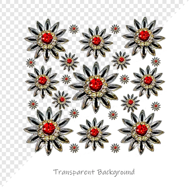 zestaw haftów i nici